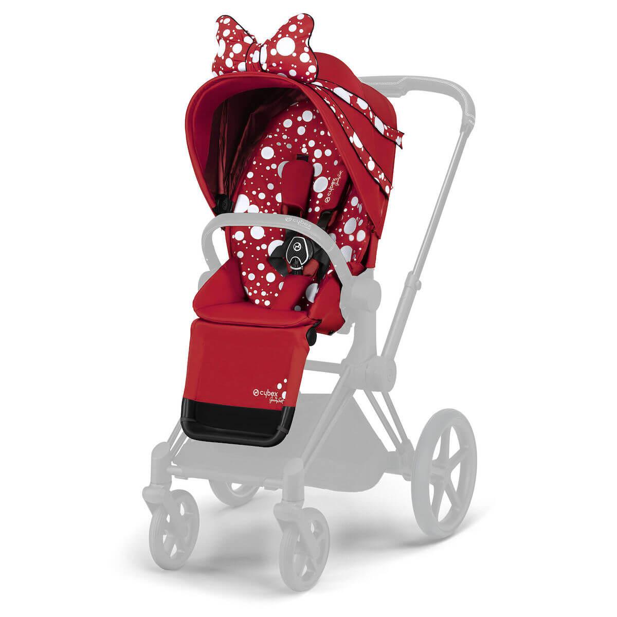 Assise-habillage poussette PRIAM Cybex Petticoat Red dark red