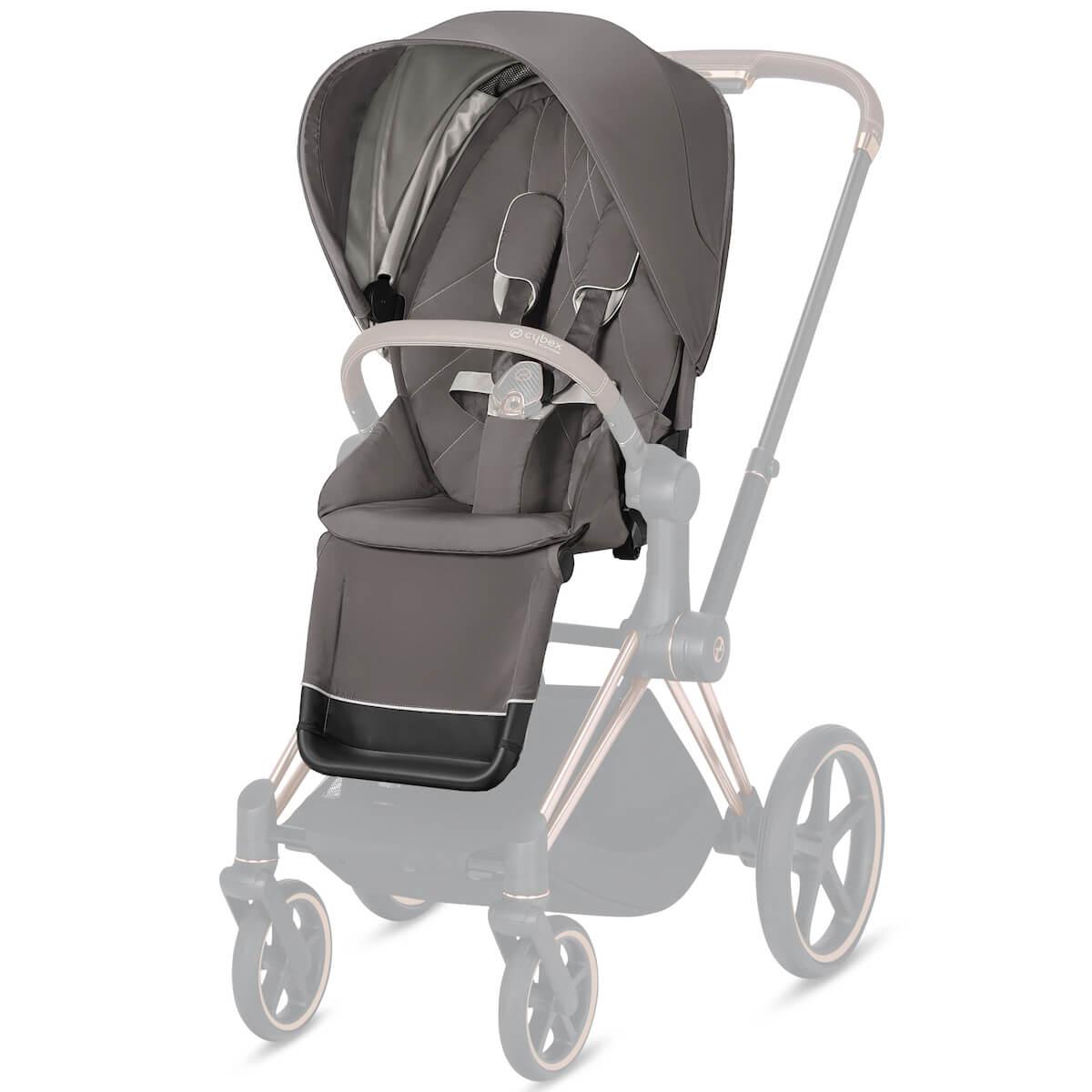 Assise-habillage poussette PRIAM Cybex Soho grey-mid grey