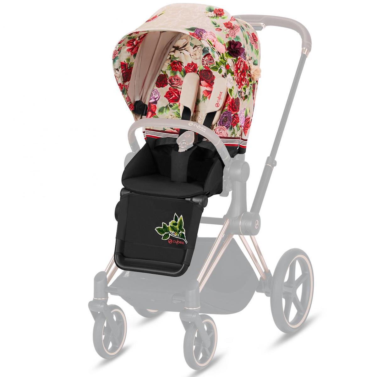 Assise-habillage poussette PRIAM Cybex Spring Blossom Light-light beige