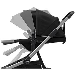 Assise-poussette SLEEK Thule midnight black