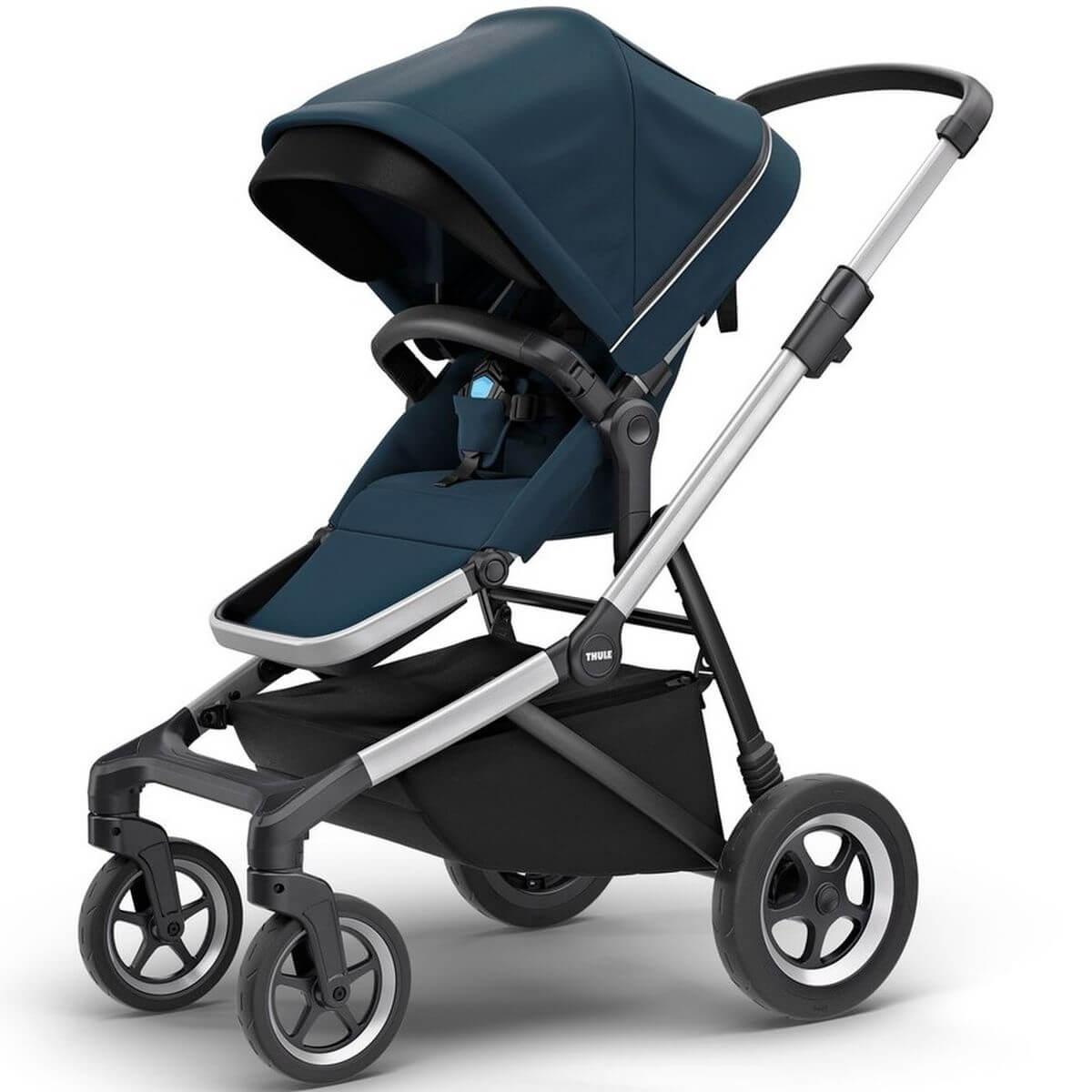 Assise-poussette SLEEK Thule navy blue