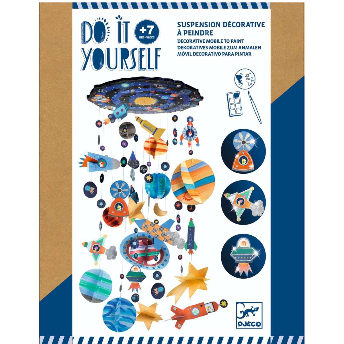 Atelier bricolage système solaire DO IT YOURSELF Djeco