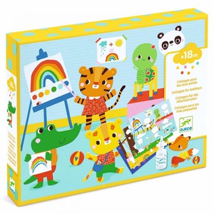 Atelier collage Ma journée Djeco