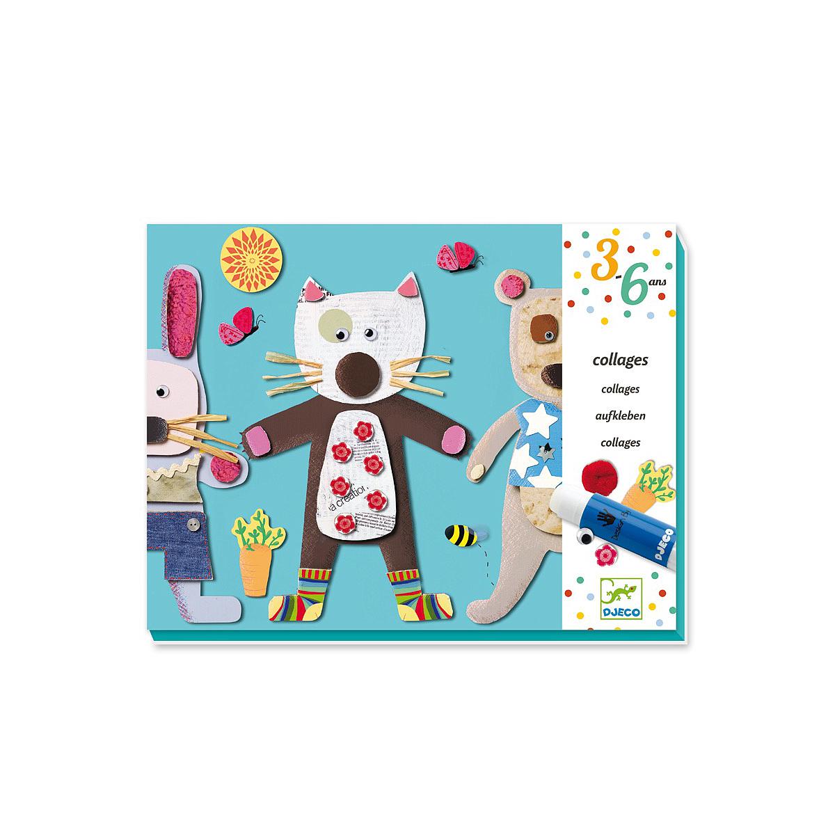 Atelier collages COLLAGES DES PETITS Djeco
