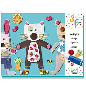 Atelier collages COLLAGES DES PETITS Djeco