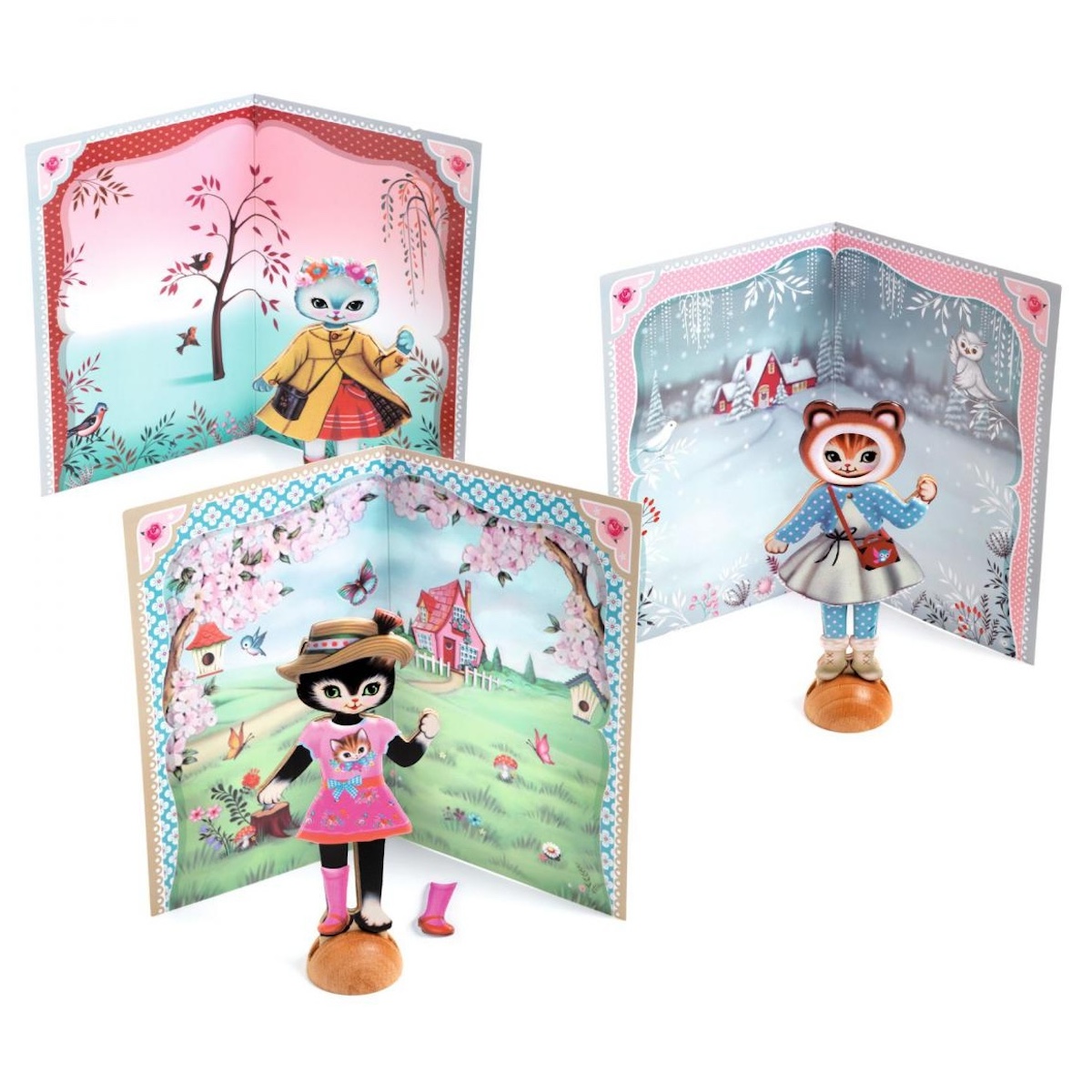 Atelier collages Little dressing Djeco