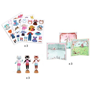 Atelier collages Little dressing Djeco