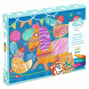 Atelier coloriage Funambule et balles COLOR STOP Djeco