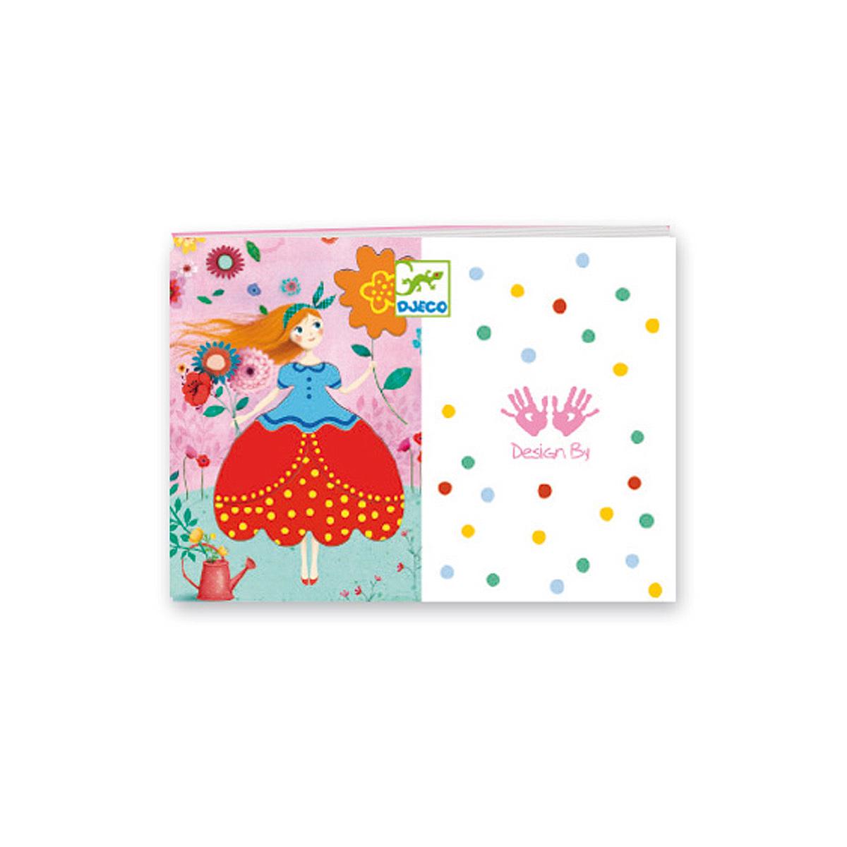 Atelier coloriages LES JOLIES ROBES DE MARIE Djeco