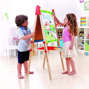 Atelier créatif chevalet TOUT-EN-1 Hape