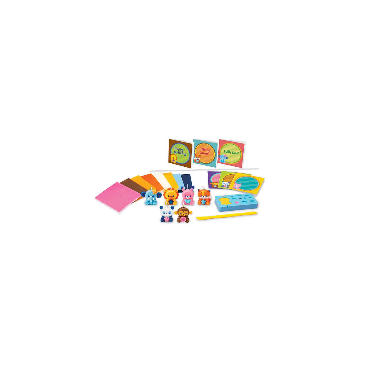 Atelier créatif KIT BOUGIES EN FORME D'ANIMAUX 4M