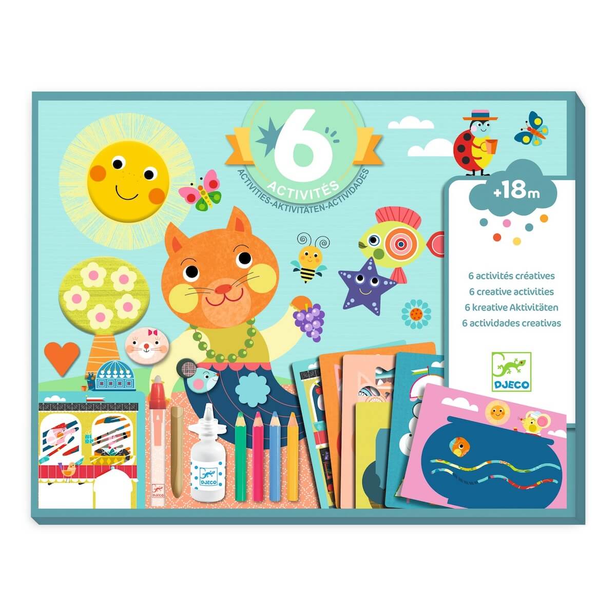 Atelier créatif Le chat et ses amis Djeco