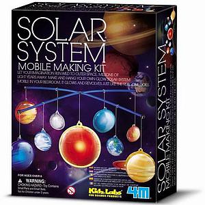 Atelier créatif MOBILE SYSTEME SOLAIRE  PHOSPHORESCENT 4M
