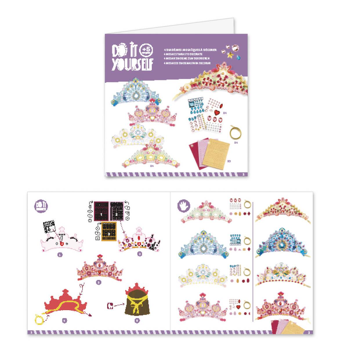 Atelier créatif-mosaïques COMME UNE PRINCESSE Djeco