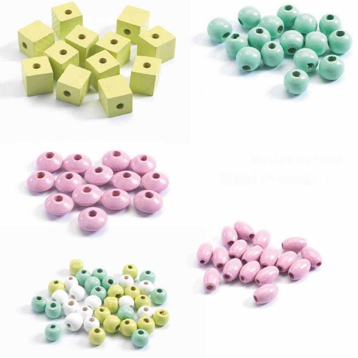 Atelier créatif perles bijoux FEUILLES ET FLEURS Djeco