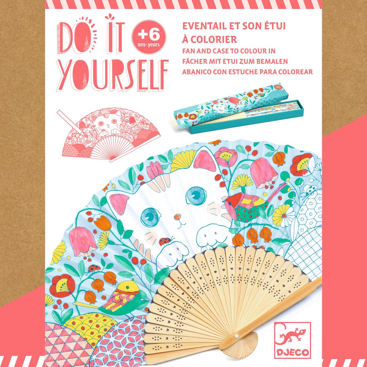 Atelier éventail DO IT YOURSELF Djeco