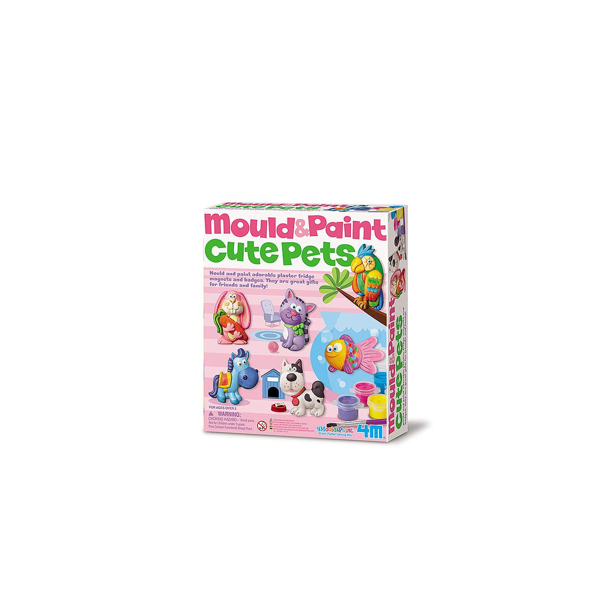 Atelier KIT DE MOULAGE 4M ANIMAUX DOMESTIQUES