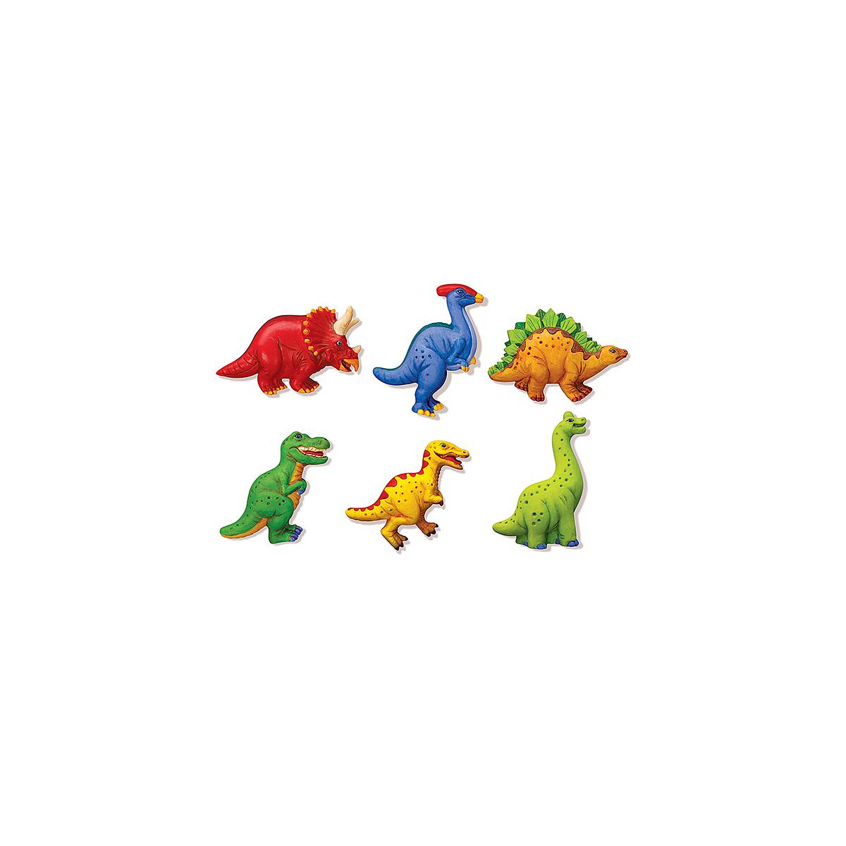 Atelier KIT DE MOULAGE 4M DINOSAURE FLUORESCENT