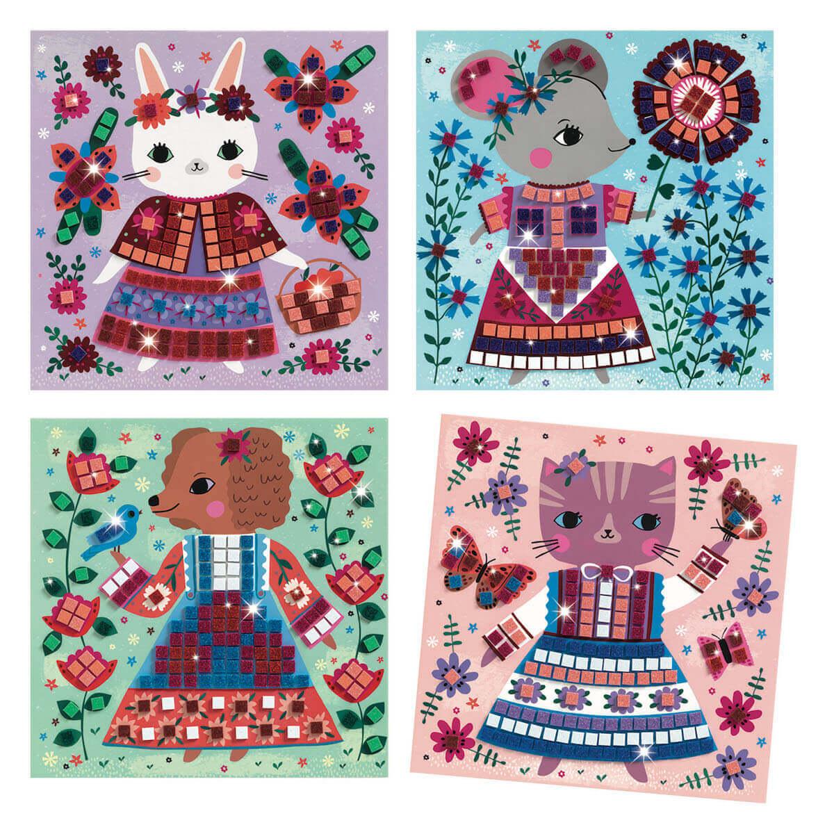 Atelier mosaïques Lovely pets LES PLUS GRANDS Djeco