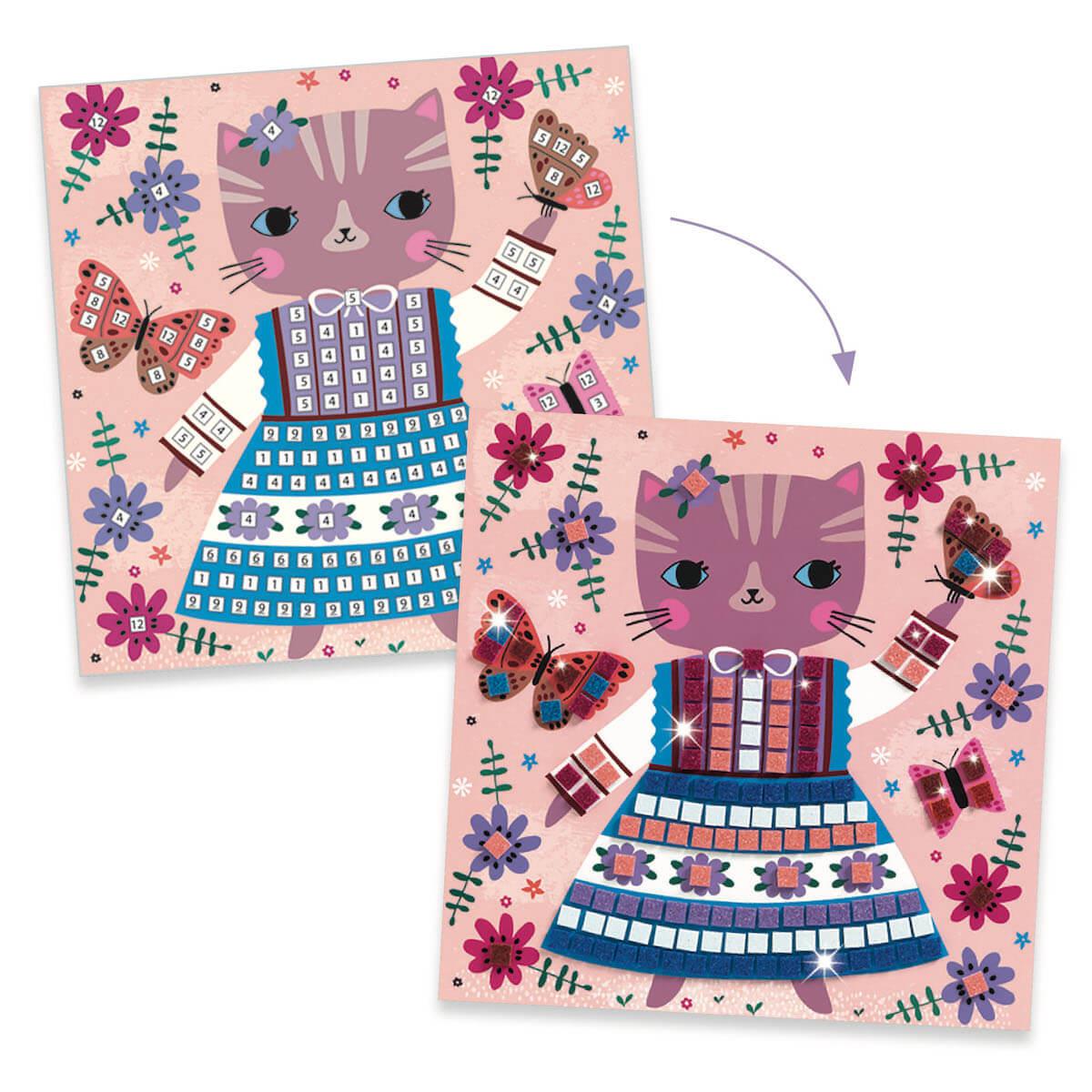 Atelier mosaïques Lovely pets LES PLUS GRANDS Djeco