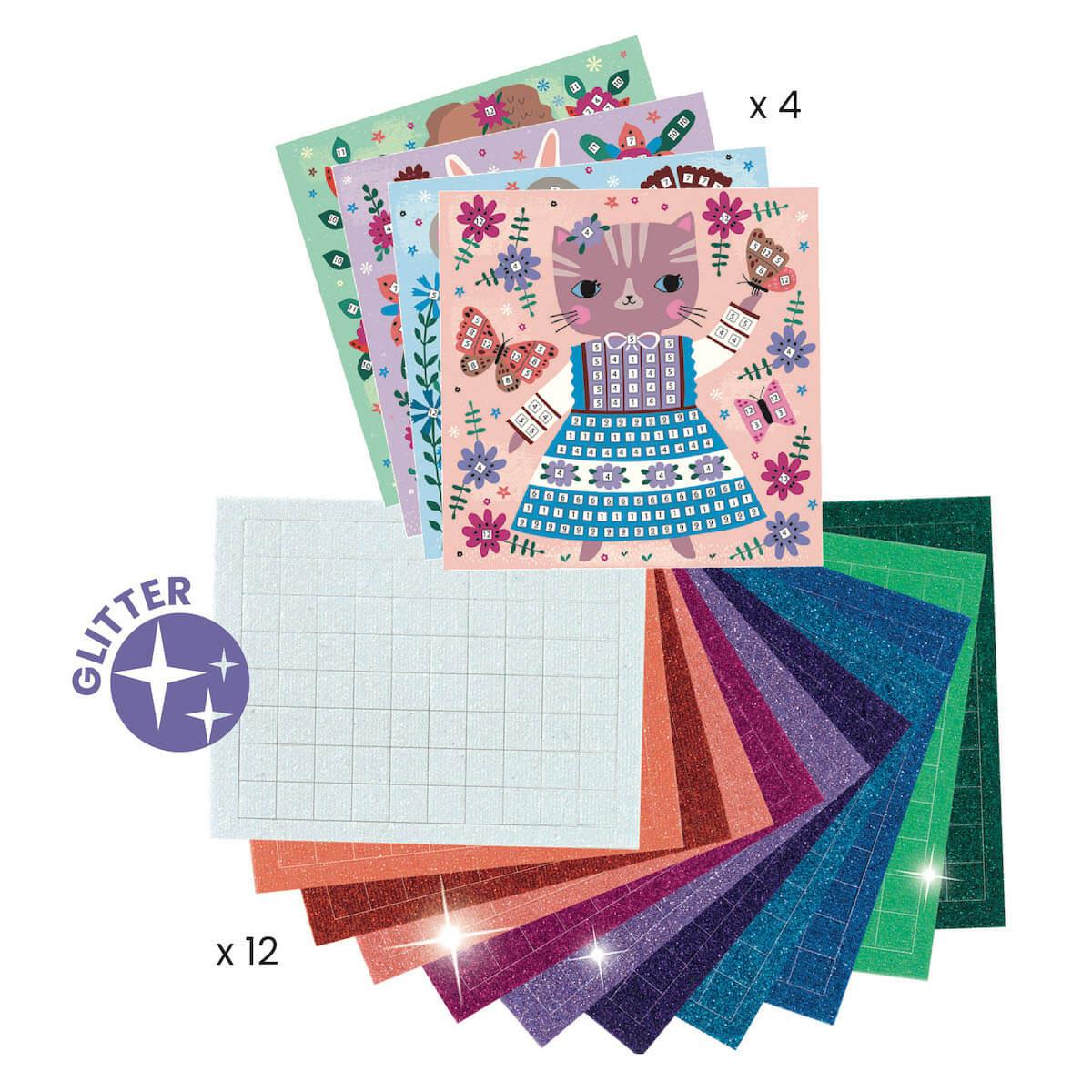 Atelier mosaïques Lovely pets LES PLUS GRANDS Djeco