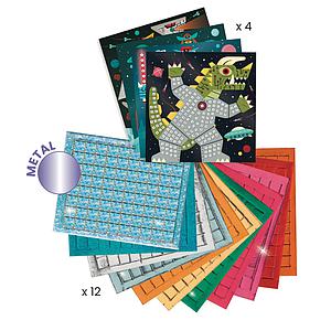 Atelier mosaïques Space battle LES PLUS GRANDS Djeco