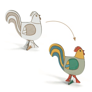 Atelier papier Ferme DO IT YOURSELF Djeco