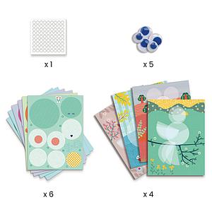 Atelier papier Ronds et ronds LES PETITS CADEAUX Djeco