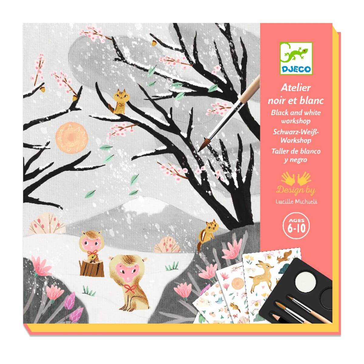 Atelier peinture Dernières neiges Djeco