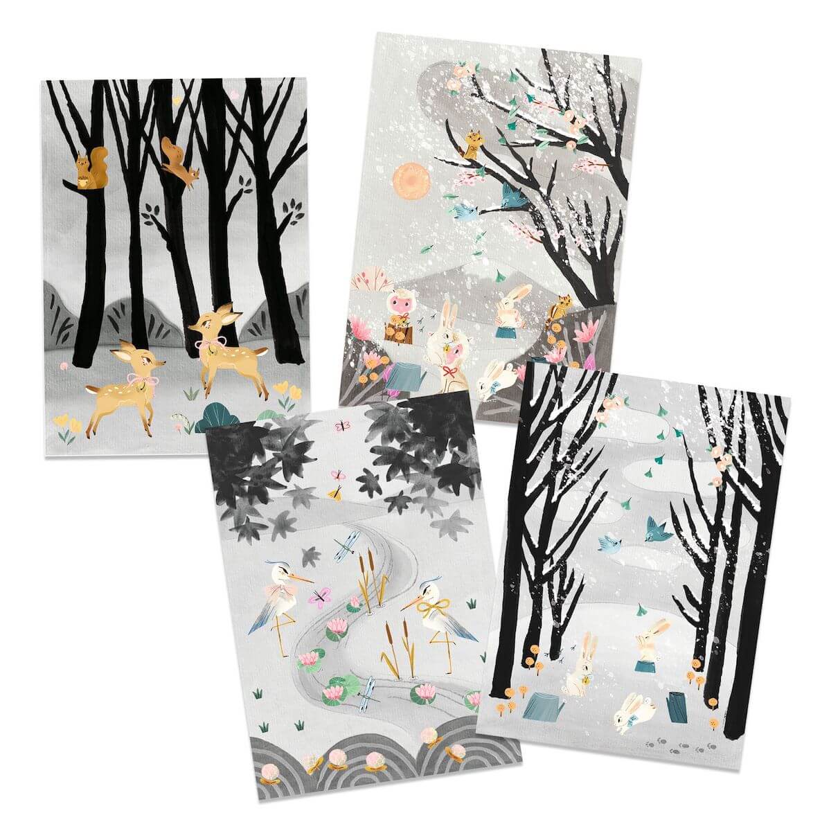 Atelier peinture Dernières neiges Djeco