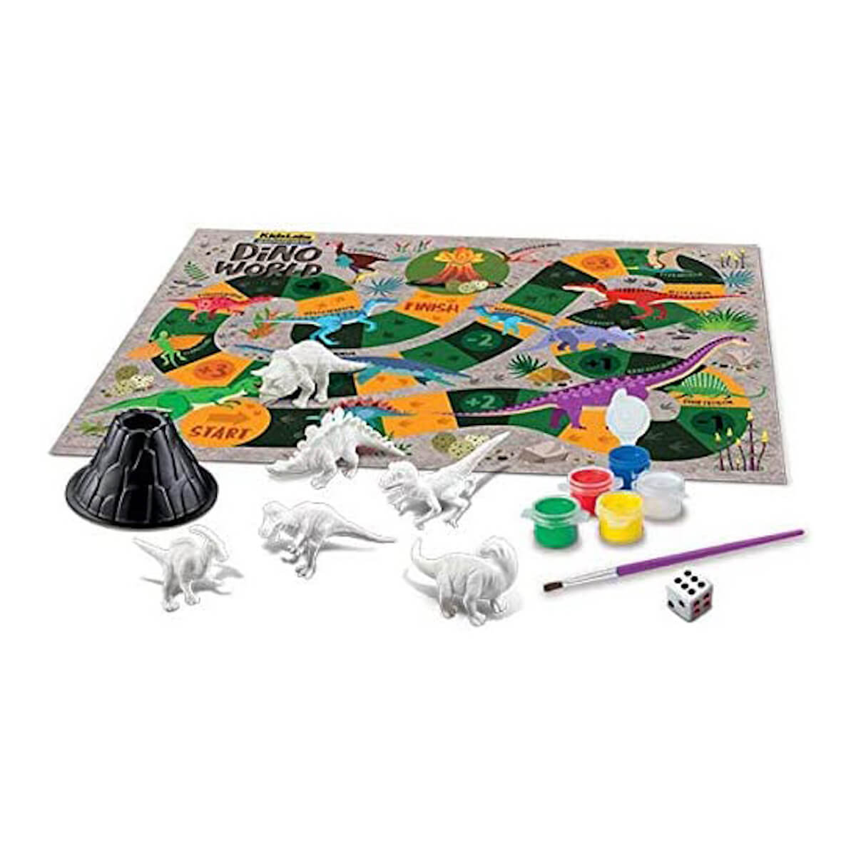 Atelier peinture-jeu Kl GAMEMAKER DINO WORLD 4M