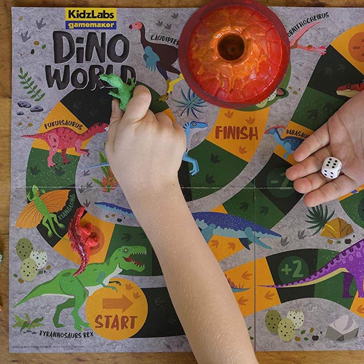 Atelier peinture-jeu Kl GAMEMAKER DINO WORLD 4M