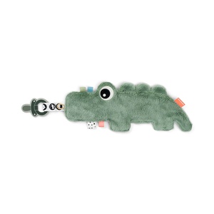 Attache tétine COZY FRIEND CROCO Done by Deer Green