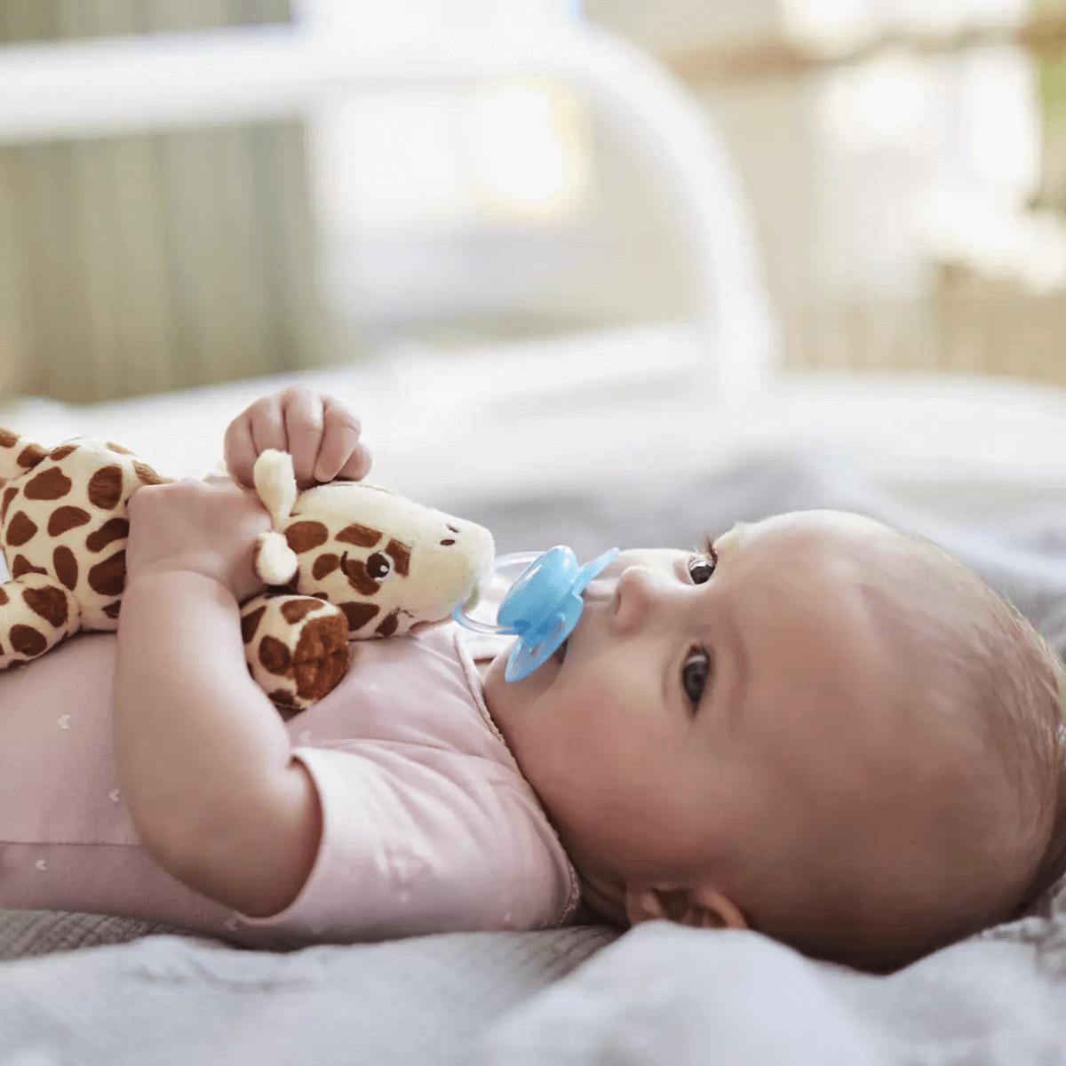 Attache tétine-doudou SNUGGLE Avent Giraffe