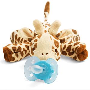 Attache tétine-doudou SNUGGLE Avent Giraffe