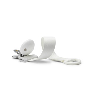 Attache tétine Elodie Bois Shell Vanilla White