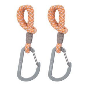Attaches poussette avec mousqueton 2pcs Laessig beige/orange/lavender
