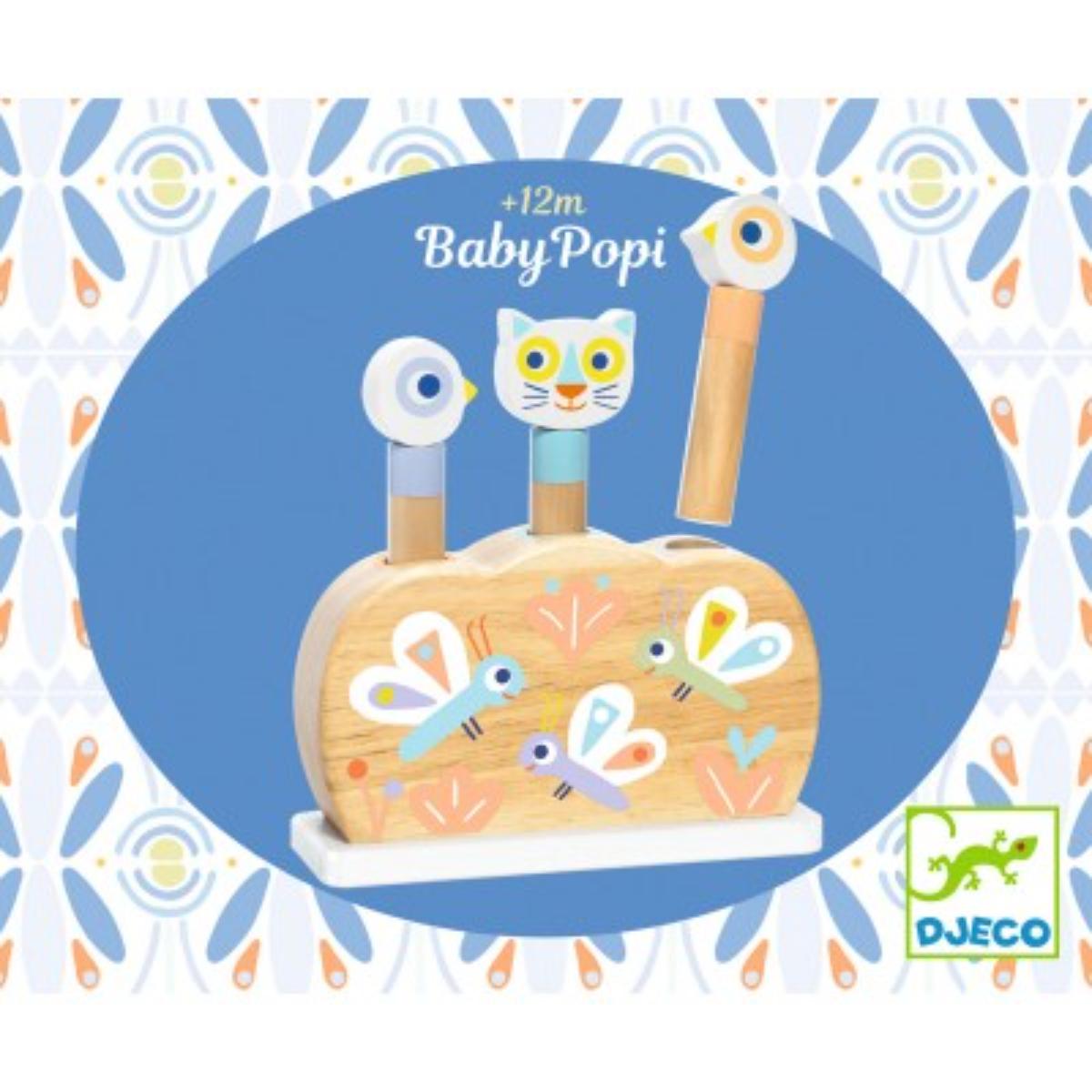 Baby Blanc BabyPopi Djeco