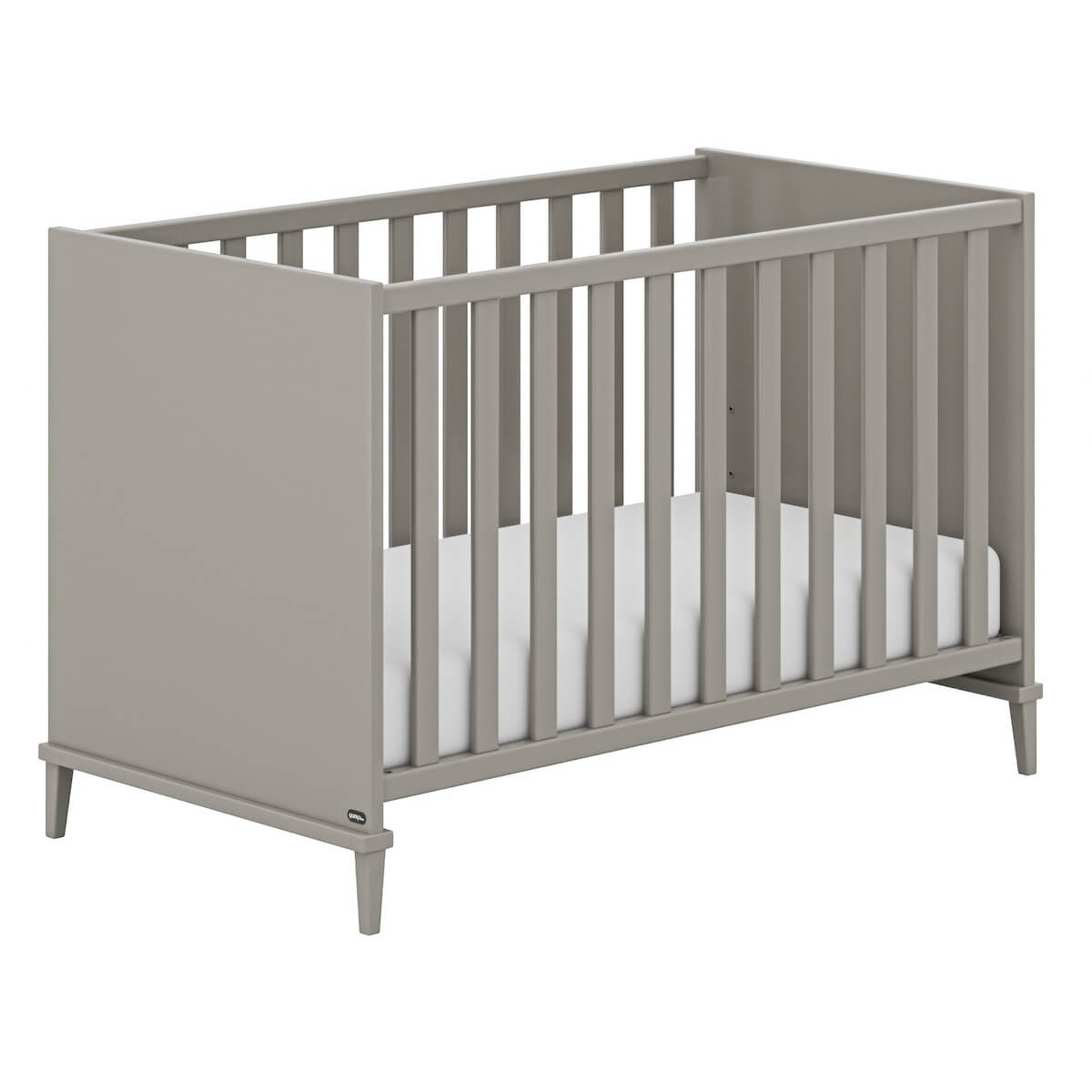 Baby cot 60x120cm BROTHER STU Yuny by Paidi taupe
