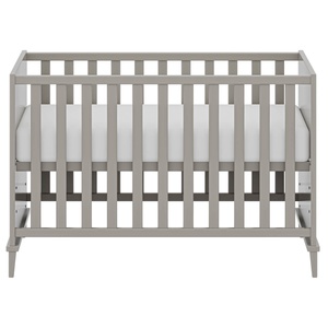 Baby cot 60x120cm BROTHER STU Yuny by Paidi taupe