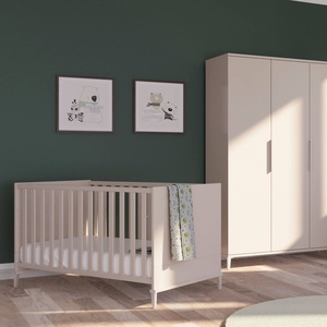 Baby cot 70x140cm 146,2x81,9x77,2cm SISTER LOU Yuny by Paidi Cashmere beige