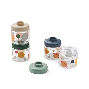 Baby Food Boxes 4 pck DOMINIQUE Liewood Universal classic navy