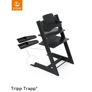 Baby set chaise haute TRIPP TRAPP Stokke black