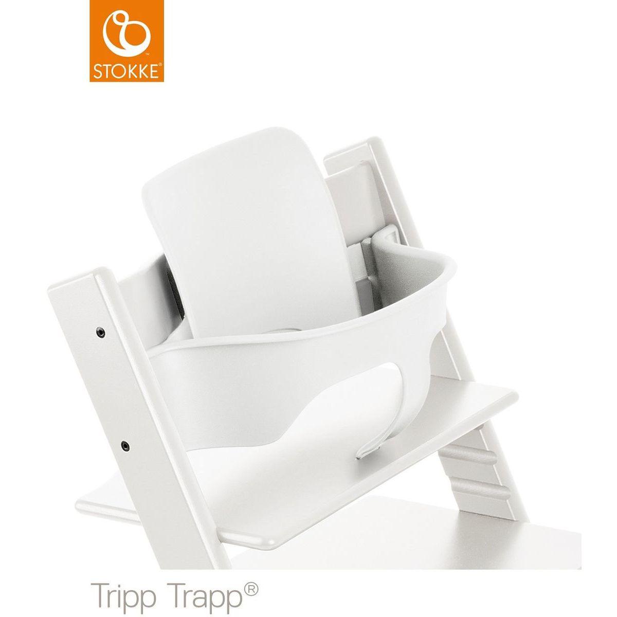 Baby set chaise haute TRIPP TRAPP Stokke blanc