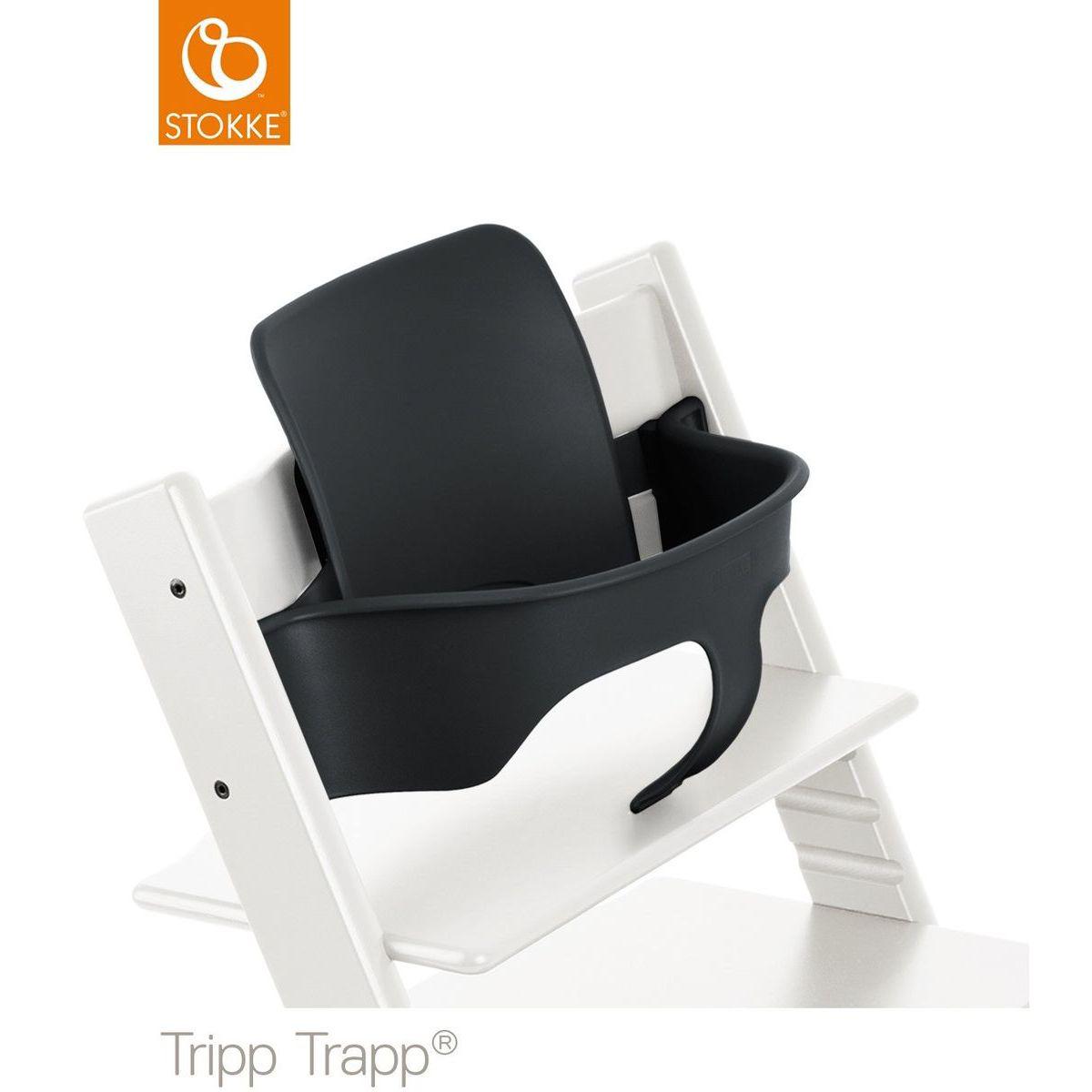 Baby set chaise haute TRIPP TRAPP Stokke noir
