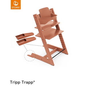 Baby set chaise haute TRIPP TRAPP Stokke terracota