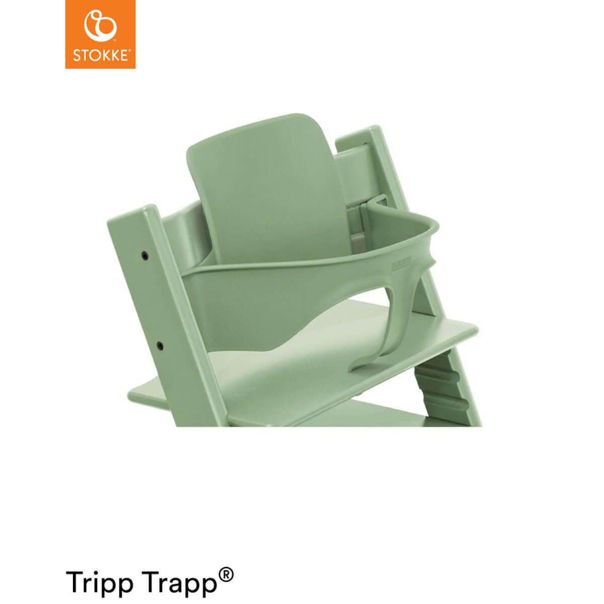 Baby set chaise haute TRIPP TRAPP Stokke vert tilleul