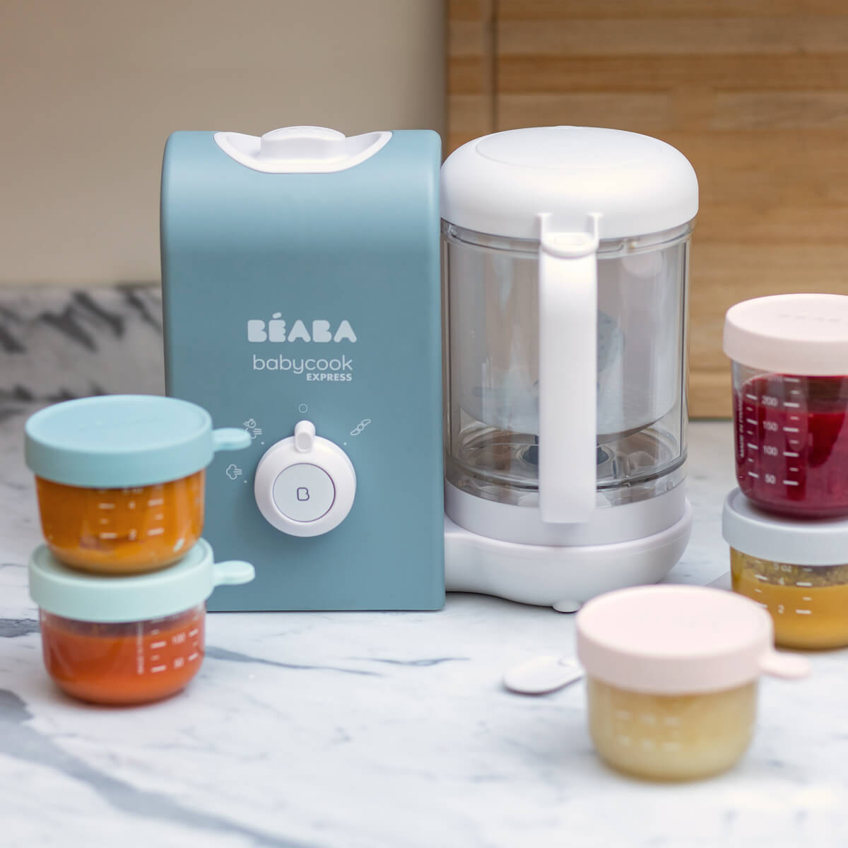 Babycook Express Beaba azul