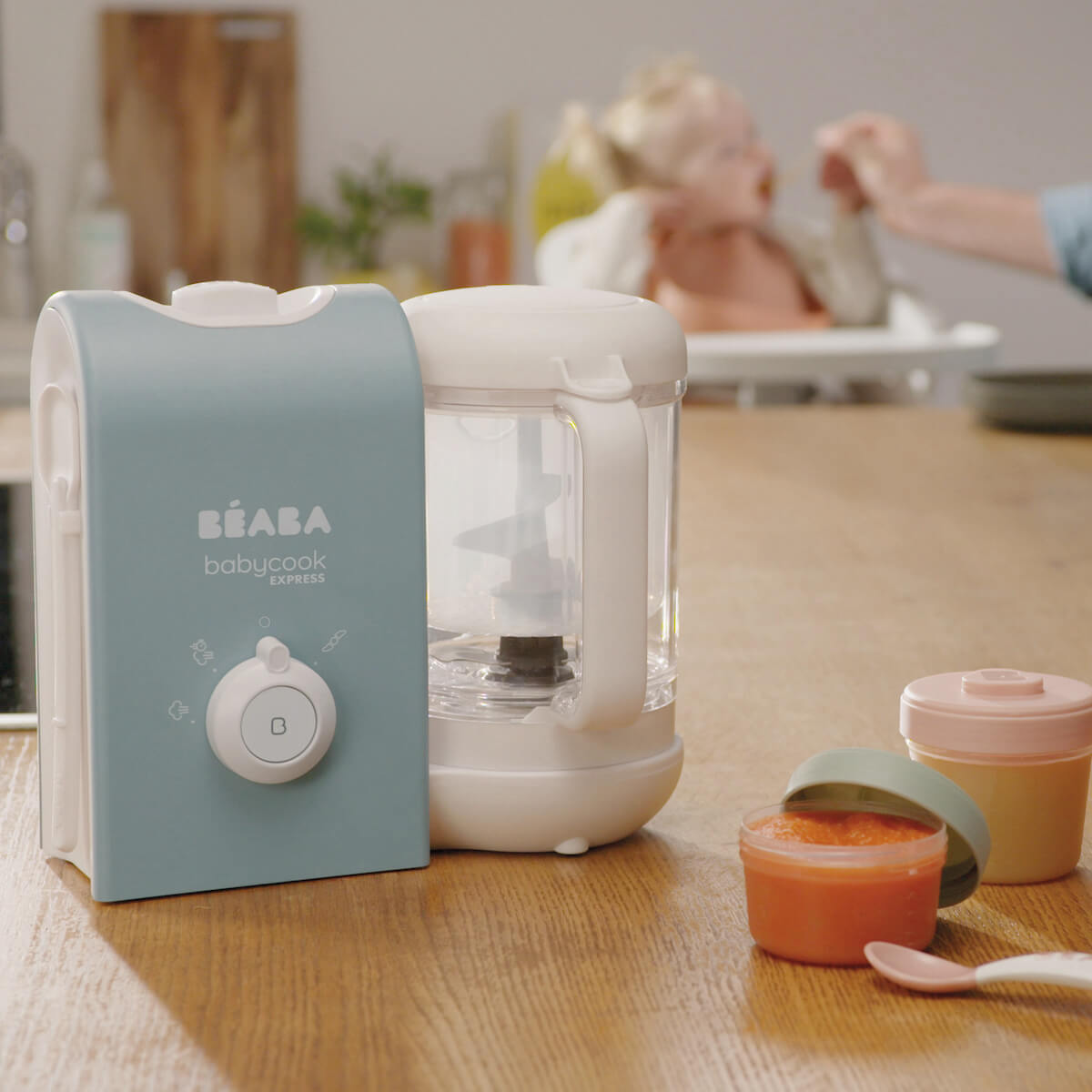 Babycook Express Beaba azul