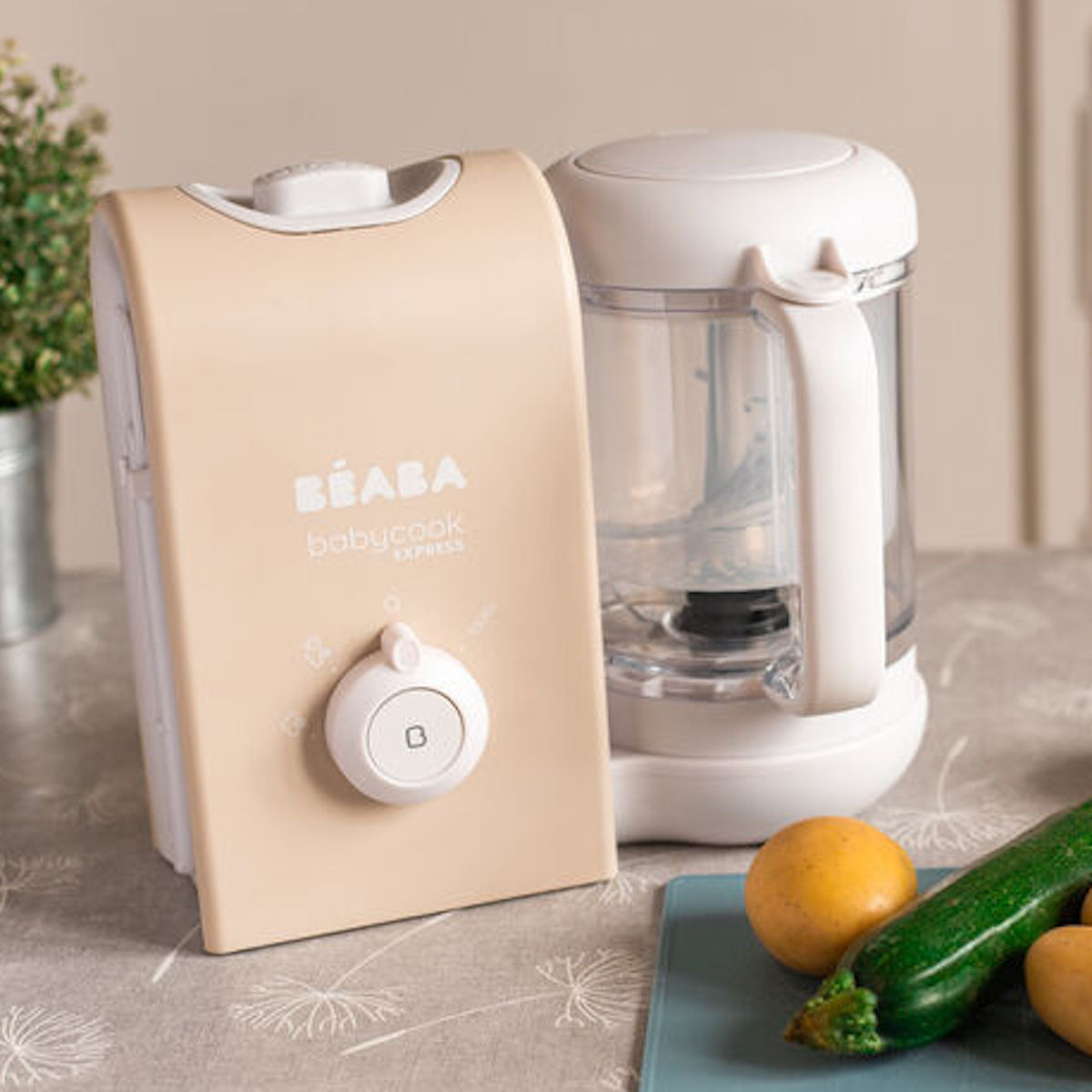 Babycook Express Beaba blanco roto